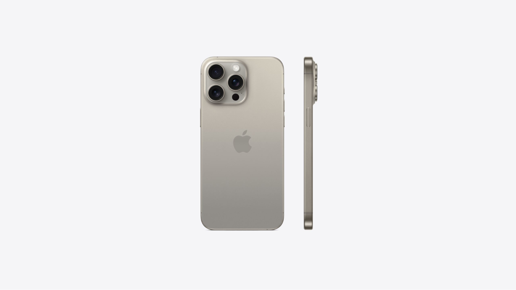 Titan Tự Nhiên chính thức xuất hiện trên iPhone 15 Pro và iPhone 15 Pro Max